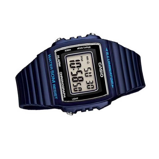 Casio Orologio Unisex W-215H-2AVEF - Quadrante Illuminato, Cronometro, Allarme, Resistente 7 Anni - Foto 8