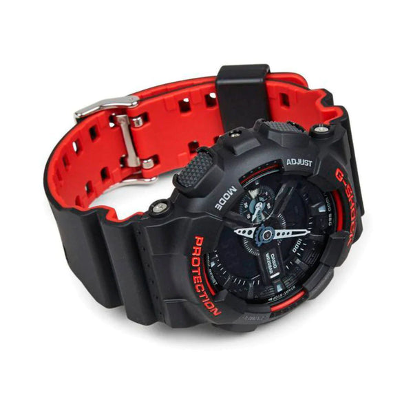RELOJ CASIO G-SHOCK GA-110HR-1ADR ANALOGO-DIGITAL NEGRO ROJO