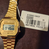 RELOJ CASIO VINTAGE A168WG-9WDF DORADO