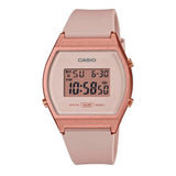 RELOJ CASIO VINTAGE LW-204-4ADF BLANCO ROSADO GOLD