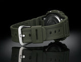 RELOJ CASIO VINTAGE G-SHOCK DW-5610SU-3DR VERDE PANTALLA NEGATIVA