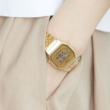 RELOJ CASIO VINTAGE LA680WGA-9DF DORADO MUJER MINI