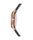 RELOJ CASIO VINTAGE ANÁLOGO MTP-1384L-1A2VDF DORADO ROSÉ ESFERA NEGRA