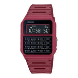 RELOJ CASIO VINTAGE CA-53WF-4BDF CALCULADORA BURDEO PANTALLA NEGATIVA