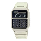 RELOJ CASIO VINTAGE CA-53WF-8BDF CALCULADORA BLANCO PANTALLA NEGATIVA