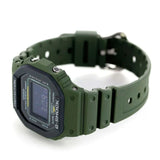 RELOJ CASIO VINTAGE G-SHOCK DW-5610SU-3DR VERDE PANTALLA NEGATIVA