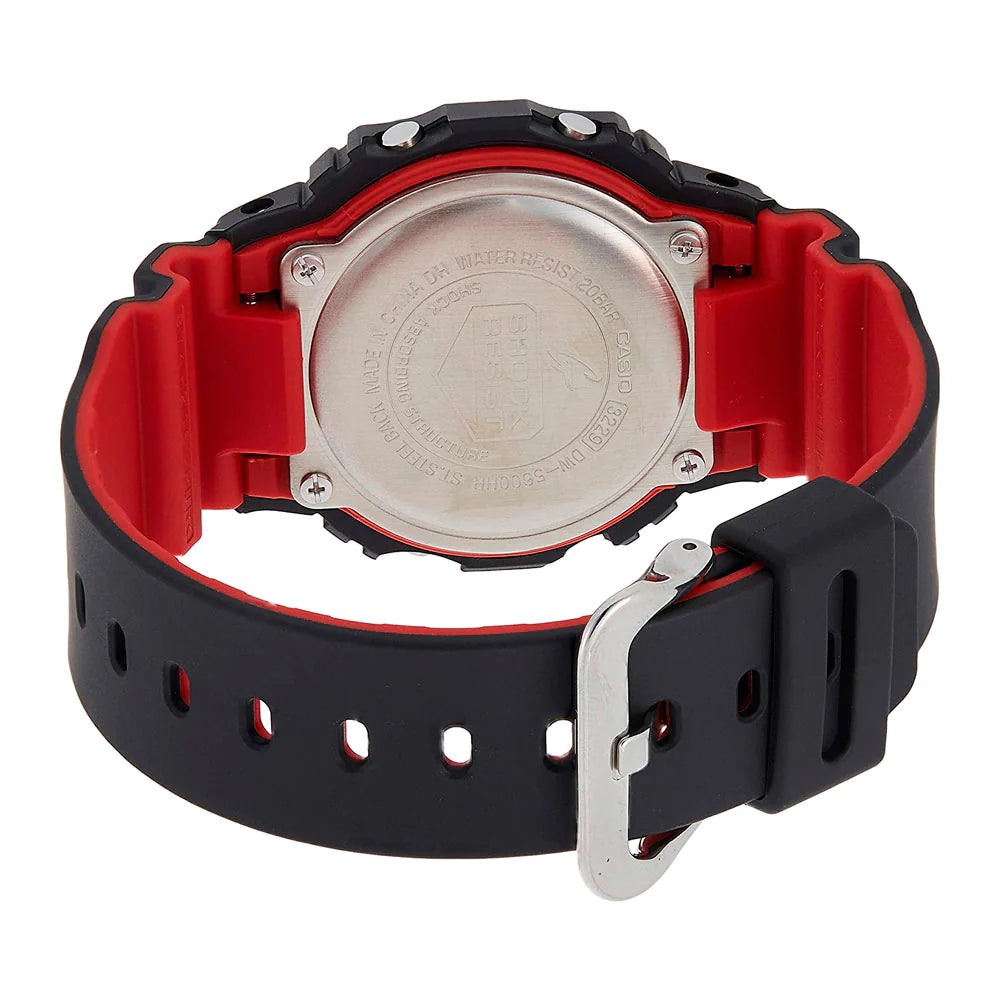 Casio g shock negro con rojo hot sale