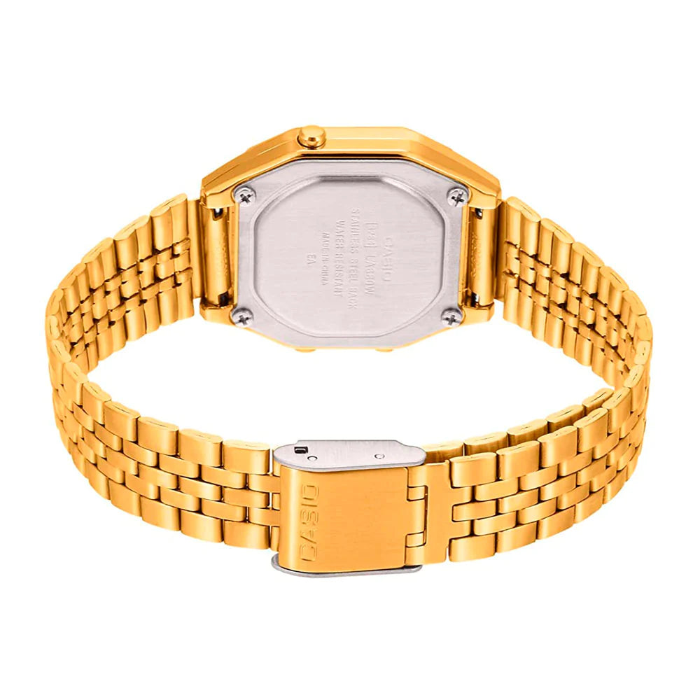 Reloj CASIO LA670WEMY-9D Acero Mujer Dorado - Btime