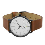 RELOJ SKAGEN SKW6216 ANÁLOGO KUPPEL BLANCO PULSERA CAFÉ