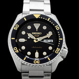 RELOJ SEIKO 5 SPORTS SRPD57K1 AUTOMÁTICO NEGRO - DORADO 42.5MM