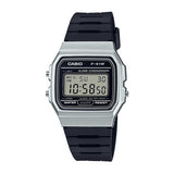 RELOJ CASIO VINTAGE F-91WM-7ADF PLATEADO NEGRO