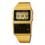 RELOJ CALCULADORA CASIO VINTAGE DBC-611G-1DF DATABANK DORADO