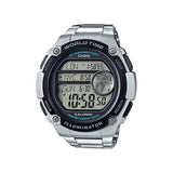 RELOJ CASIO VINTAGE AE-3000WD-1AVDF NEGRO WORLD TIME