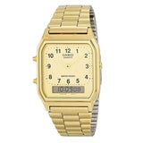 RELOJ CASIO VINTAGE AQ-230GA-9BMQ DORADO 