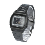 RELOJ CASIO VINTAGE B640WBG-1BDF NEGRO GLITTER PANTALLA NEGATIVA