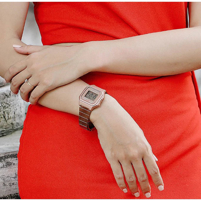 Casio b650wc rose sales gold