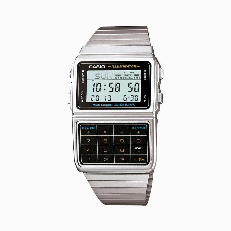 RELOJ CALCULADORA CASIO VINTAGE DATABANK GOODTIME.CL