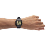 RELOJ CASIO VINTAGE ROYALE AE-1200WH-1BVDF NEGRO PANTALLA VERDE