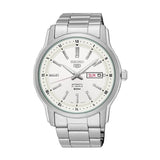 RELOJ SEIKO 5 ANÁLOGO SNKP09K1 AUTOMÁTICO BLANCO (EXCLUSIVO)