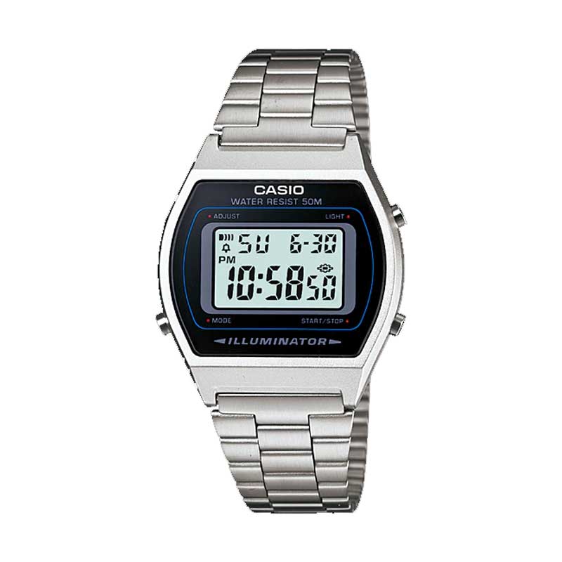 RELOJ CASIO VINTAGE B640WD-1AVDF PLATEADO