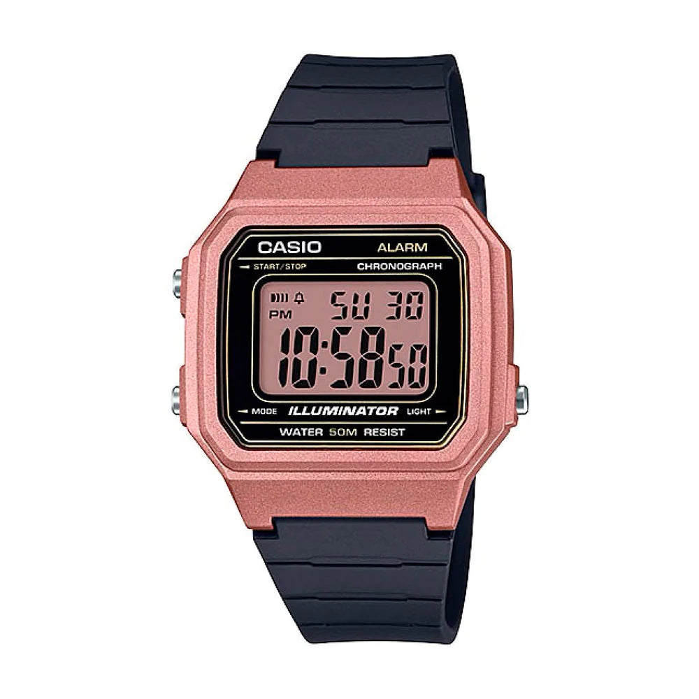 Reloj casio rosa metalizado deals