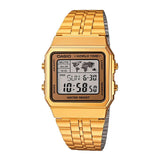 RELOJ CASIO VINTAGE A500WGA-9DF DORADO WORLD TIME