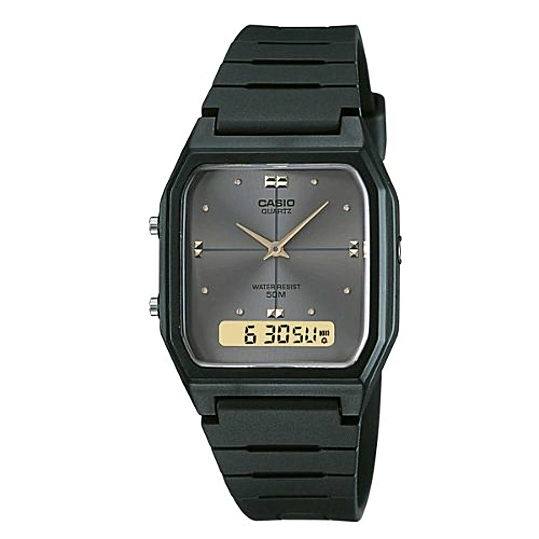 Reloj casio manecillas negro 2025