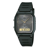 RELOJ CASIO VINTAGE  AW-48HE-8AVDF ANÁLOGO - DIGITAL  NEGRO