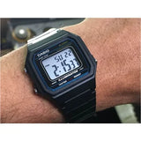 RELOJ CASIO VINTAGE W-217H-1AVDF NEGRO NUMEROS GRANDES