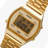 RELOJ CASIO VINTAGE B640WGG-9DF DORADO GLITTER