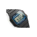 RELOJ CASIO VINTAGE F-105W-1ADF NEGRO - AZUL ILLUMINATOR