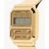 RELOJ CASIO VINTAGE A100WEG-9ADF "ALIEN" DORADO