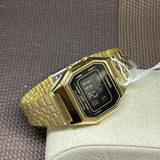 RELOJ CASIO VINTAGE LA680WGA-1BDF NEGRO-DORADO MINI