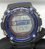 RELOJ CASIO SOLAR W-S210H-1AVDF NEGRO / AZUL WORLD TIME Y MOON DATA (EXCLUSIVO)