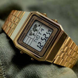 RELOJ CASIO VINTAGE A500WGA-9DF DORADO WORLD TIME