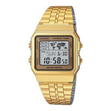 RELOJ CASIO VINTAGE A500WGA-9DF DORADO WORLD TIME