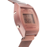 RELOJ CASIO VINTAGE  B640WMR-5ADF ROSADO METAL MILANESE