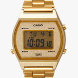 RELOJ CASIO VINTAGE B640WGG-9DF DORADO GLITTER