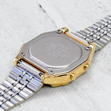 RELOJ CASIO VINTAGE LA680WGA-1BDF NEGRO-DORADO MINI